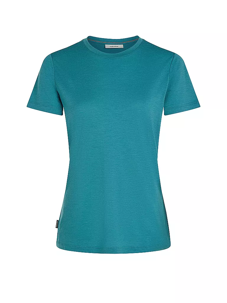 ICEBREAKER | Camiseta funcional de mujer Merino 150 Tech Lite III | Petróleo
