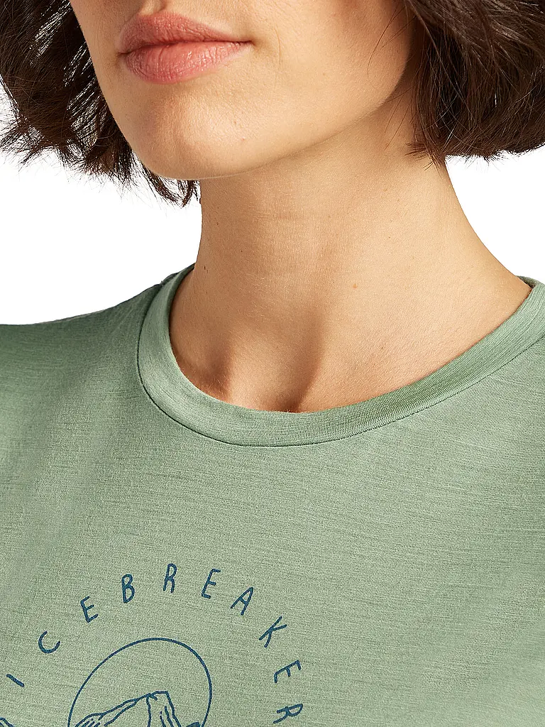 ICEBREAKER | Camiseta funcional de mujer Sundrise 150 Tech |