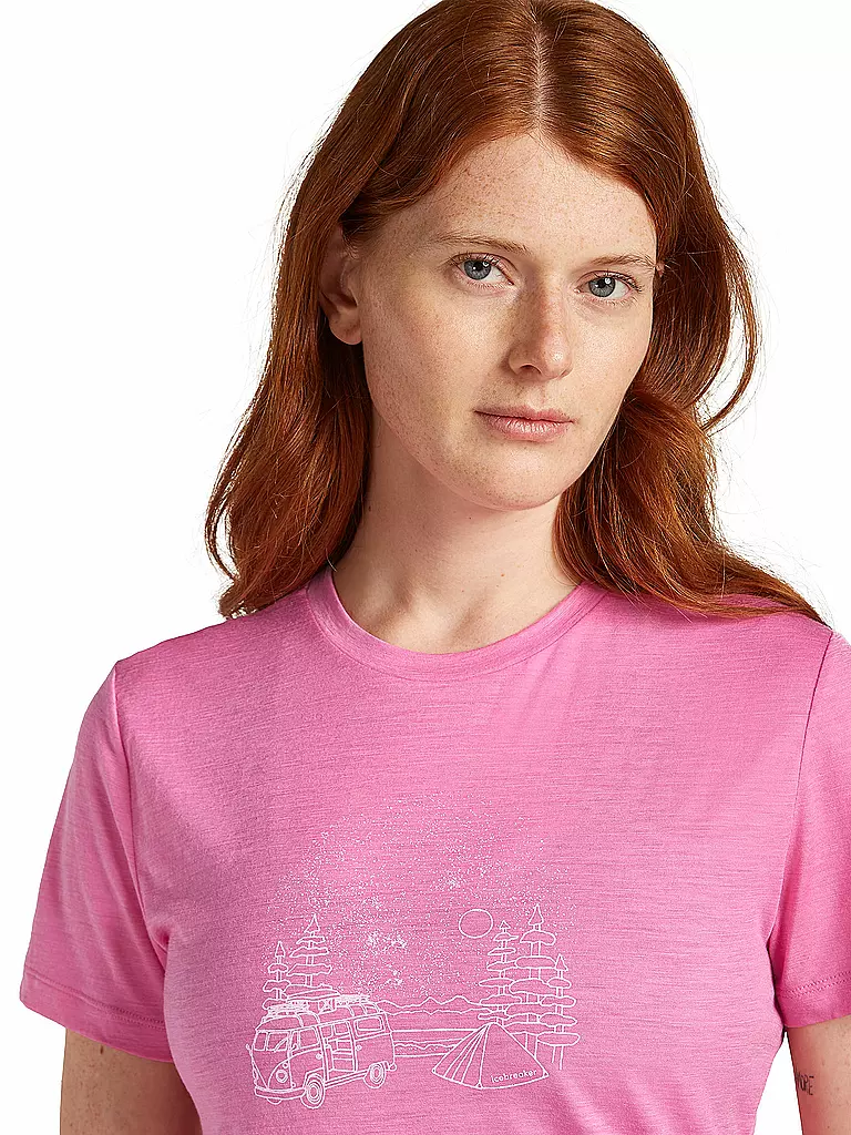 ICEBREAKER | Camiseta funcional de mujer Van Camp 150 Tech |