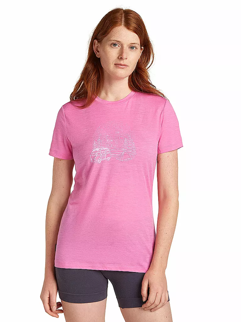 ICEBREAKER | Camiseta funcional de mujer Van Camp 150 Tech |