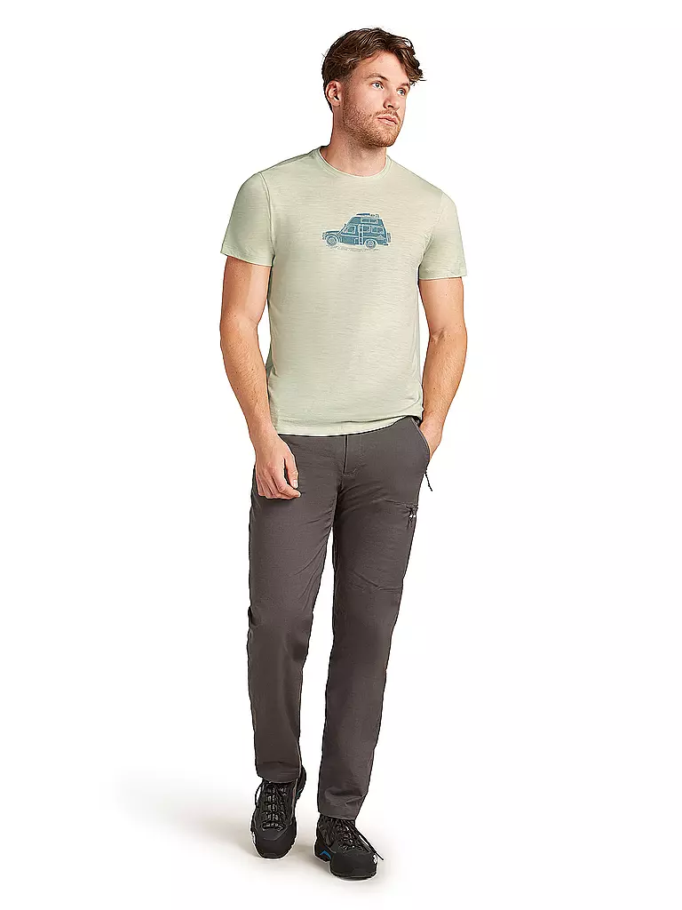 ICEBREAKER | Camiseta funcional para hombre Camper 150 Tech | Beige