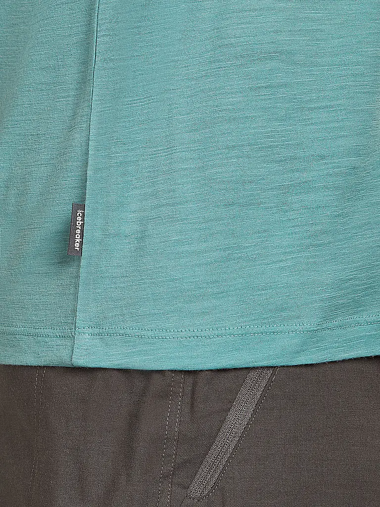 ICEBREAKER | Camiseta funcional para hombre Massif Trail 150 Tech | Azul claro