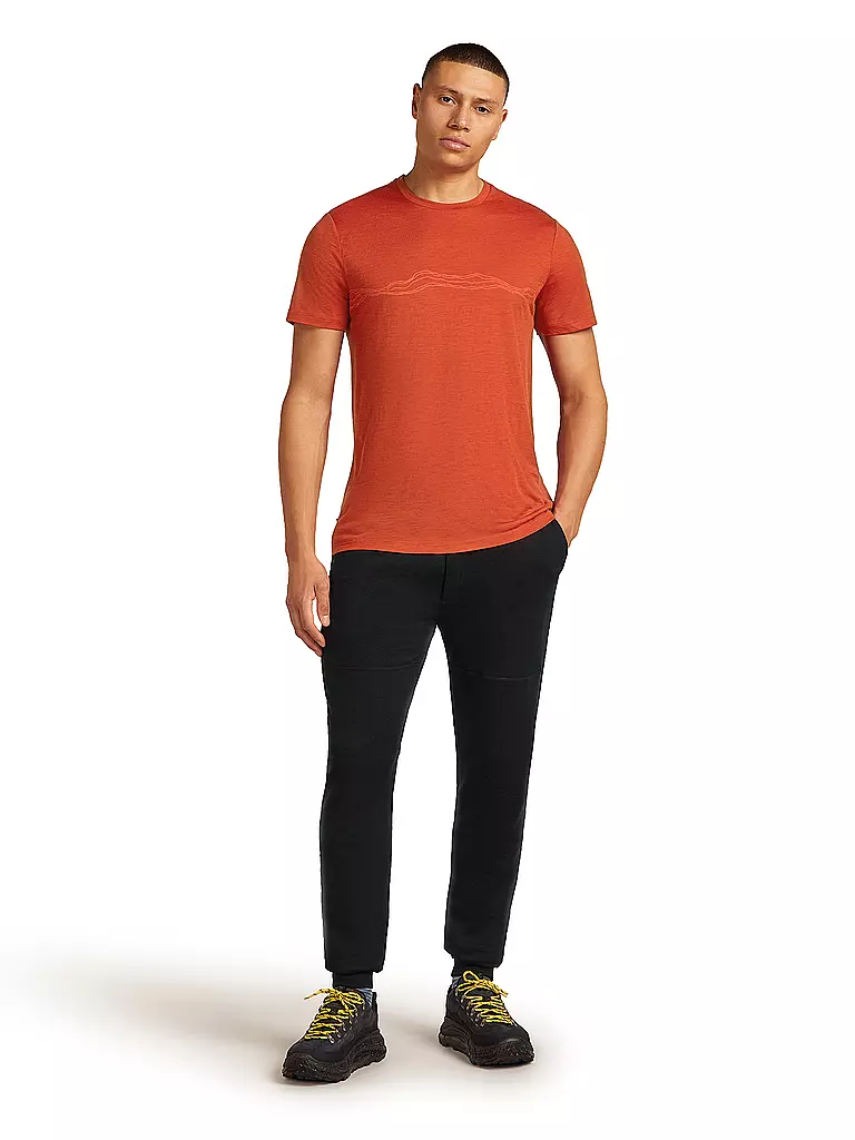 ICEBREAKER | Camiseta funcional para hombre Mount Pulse 150 Tech | Cobre