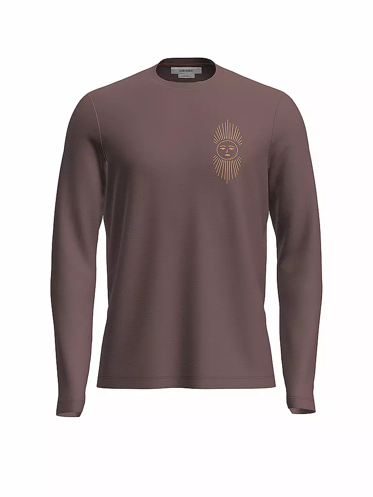 ICEBREAKER | Camiseta funcional para hombre Solar 150 Tech | Marrón