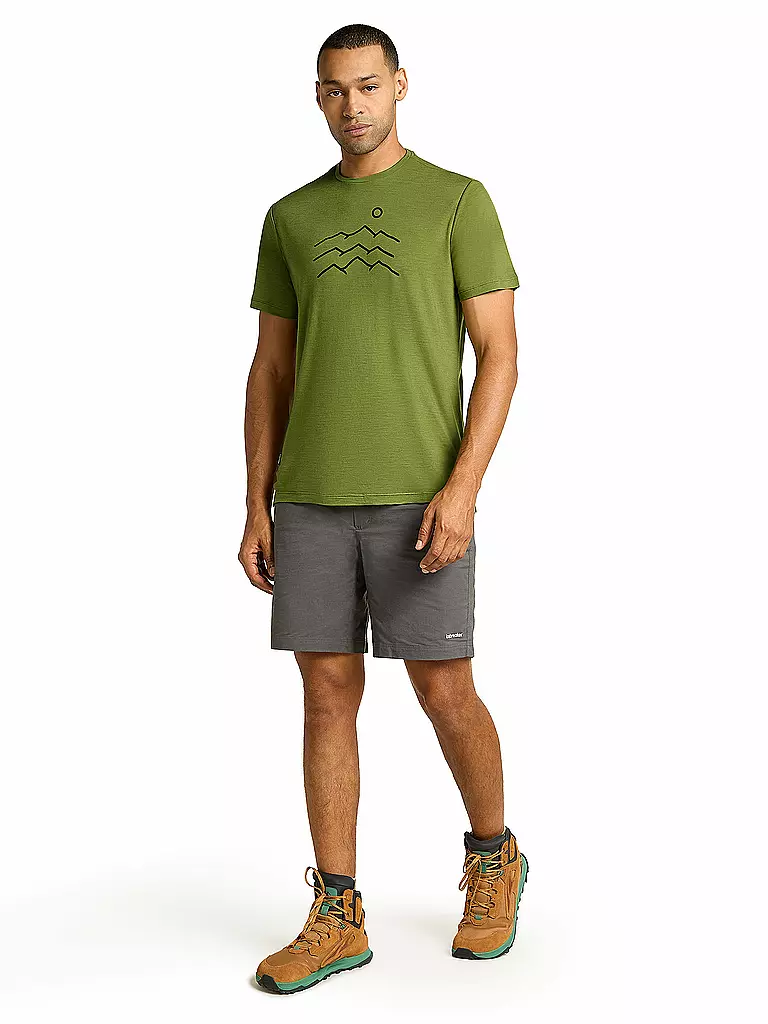 ICEBREAKER | Camiseta funcional para hombre Sphere 125 Cool | Oliva