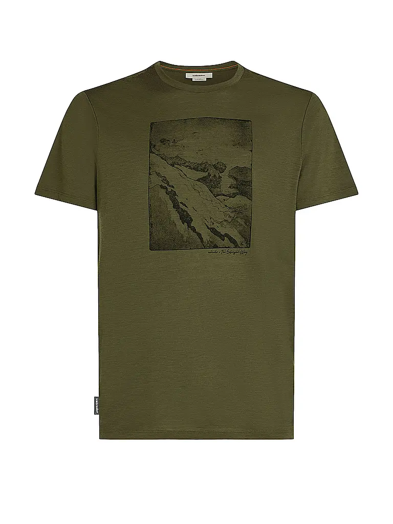 ICEBREAKER | Camiseta funcional para hombre Summit 150 Tech | Oliva