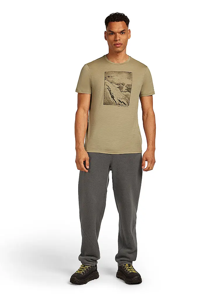 ICEBREAKER | Camiseta funcional para hombre Summit 150 Tech | Beige