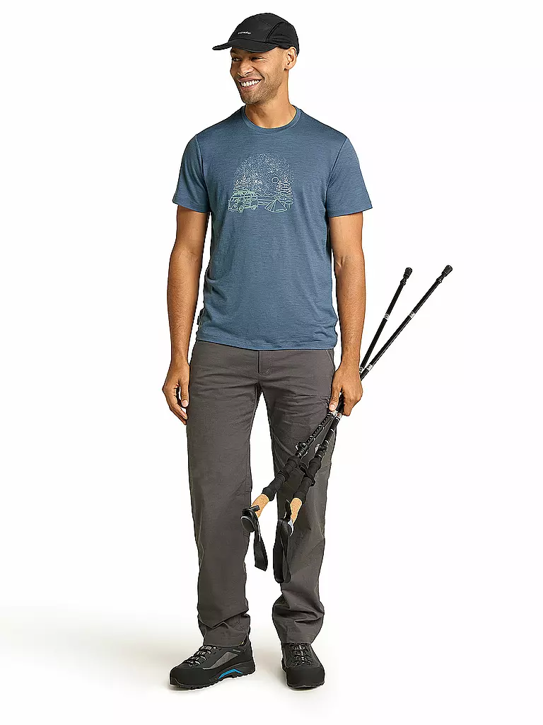 ICEBREAKER | Camiseta funcional para hombre Van Camp 150 Tech III | 