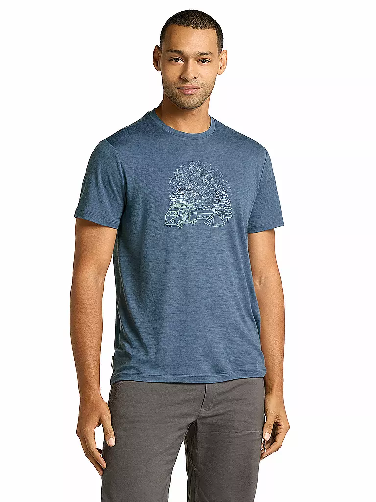 ICEBREAKER | Camiseta funcional para hombre Van Camp 150 Tech III | 