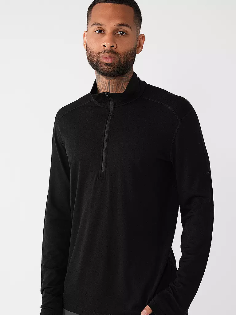 ICEBREAKER | Camiseta interior con cremallera Oasis 200 para hombre |