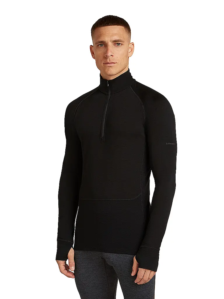 ICEBREAKER | Camiseta interior con cremallera para hombre 200 Merino ZoneKnit |