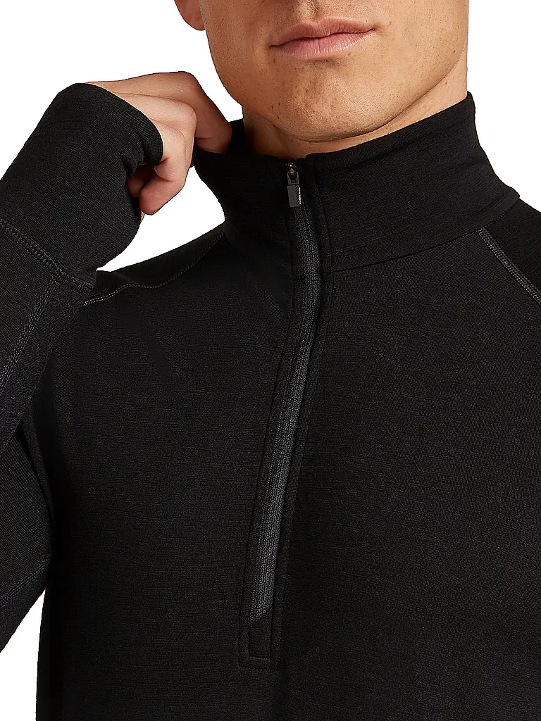 ICEBREAKER | Camiseta interior con cremallera para hombre 200 Merino ZoneKnit |