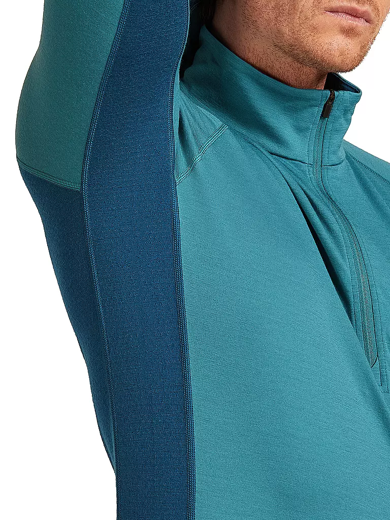 ICEBREAKER | Camiseta interior con cremallera para hombre 200 Merino ZoneKnit |