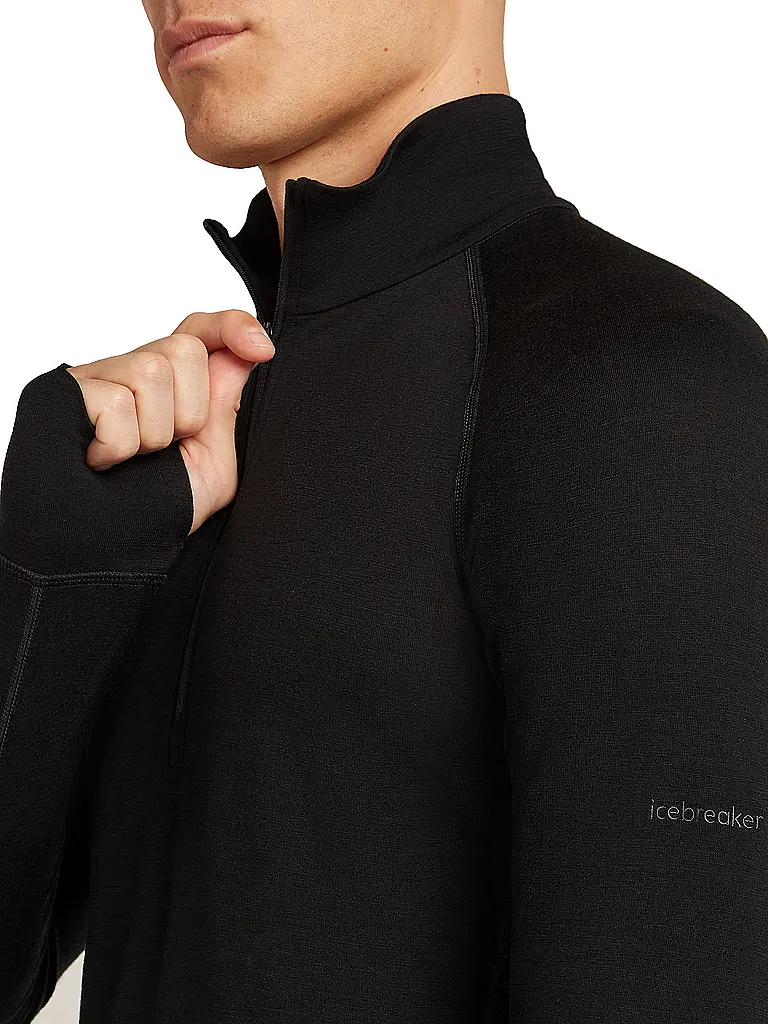 ICEBREAKER | Camiseta interior con cremallera para hombre 200 Merino ZoneKnit |