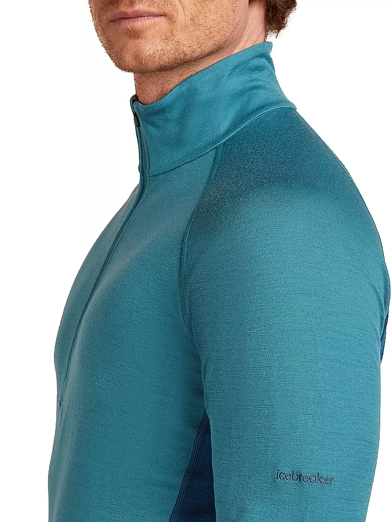 ICEBREAKER | Camiseta interior con cremallera para hombre 200 Merino ZoneKnit |