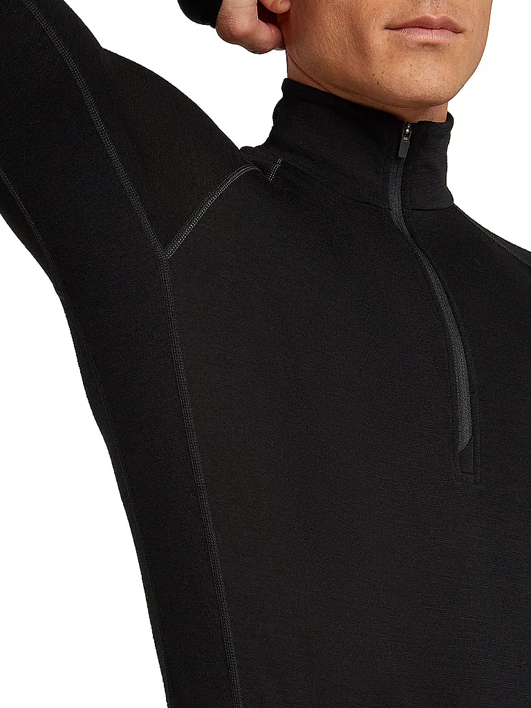 ICEBREAKER | Camiseta interior con cremallera para hombre 200 Merino ZoneKnit |