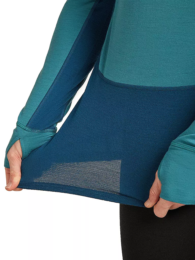 ICEBREAKER | Camiseta interior con cremallera para hombre 200 Merino ZoneKnit |