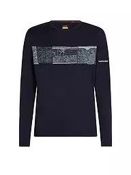 ICEBREAKER | Camiseta interior de hombre Elevation 200 Oasis | Azul oscuro