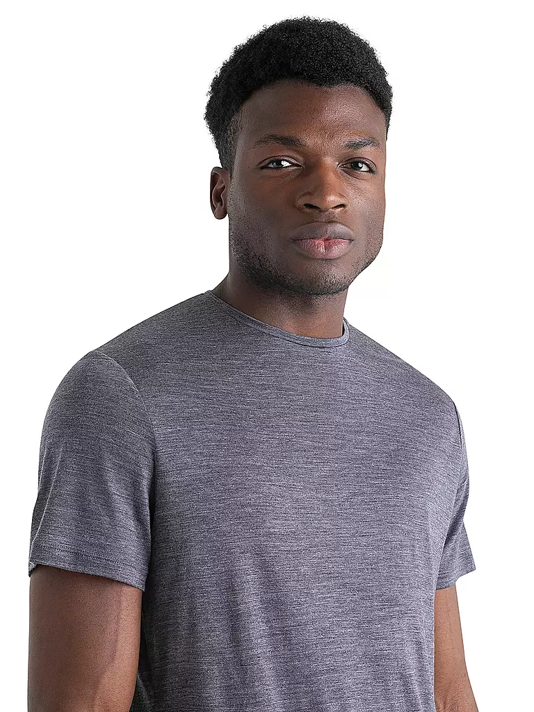 ICEBREAKER | Camiseta interior de hombre Sphere III 125 Cool-Lite | Azul oscuro