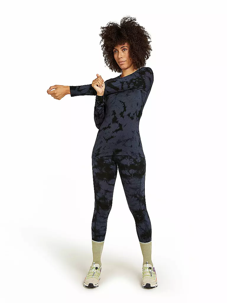 ICEBREAKER | Camiseta interior de mujer Cloud Dye Oasis 200 | Gris