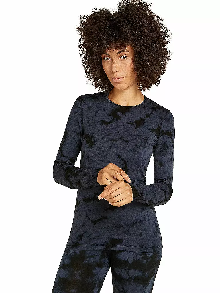 ICEBREAKER | Camiseta interior de mujer Cloud Dye Oasis 200 | Gris