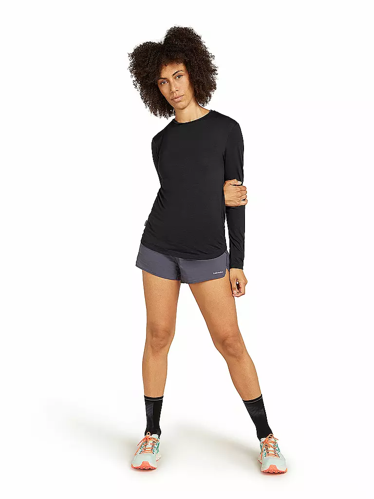 ICEBREAKER | Camiseta interior de mujer Sphere III 125 Cool-Lite | Negro