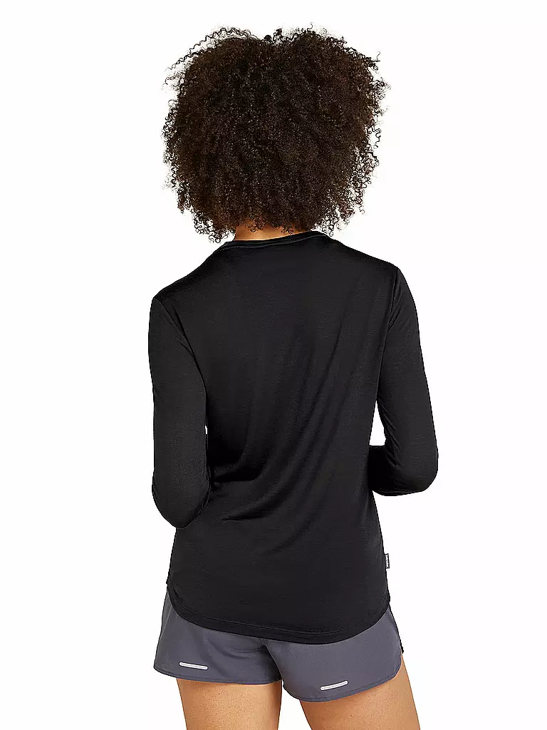 ICEBREAKER | Camiseta interior de mujer Sphere III 125 Cool-Lite | Negro