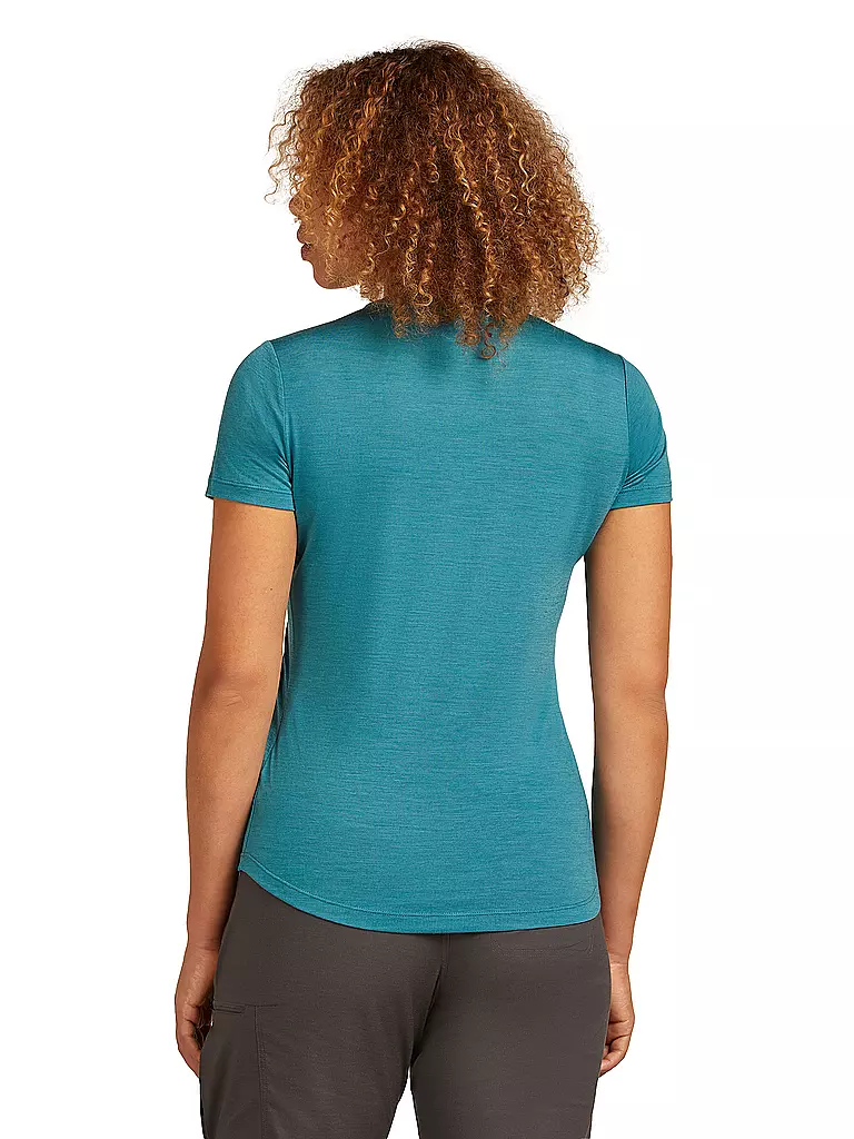 ICEBREAKER | Camiseta interior de mujer Sphere III 125 Cool-Lite | Petróleo