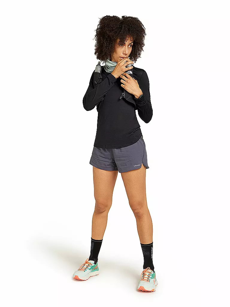 ICEBREAKER | Camiseta interior de mujer Sphere III 125 Cool-Lite | Negro