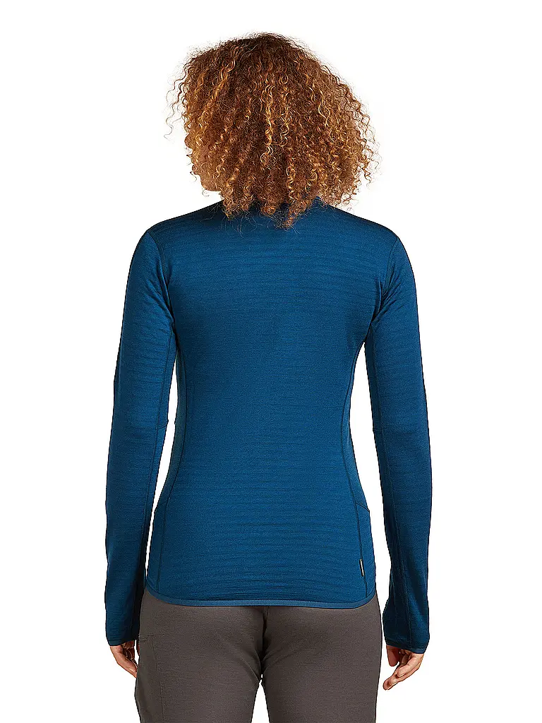 ICEBREAKER | Chaqueta polar de mujer Real Fleece 300 Merino |