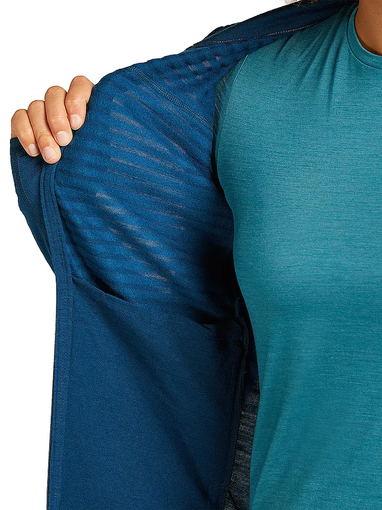 ICEBREAKER | Chaqueta polar de mujer Real Fleece 300 Merino |