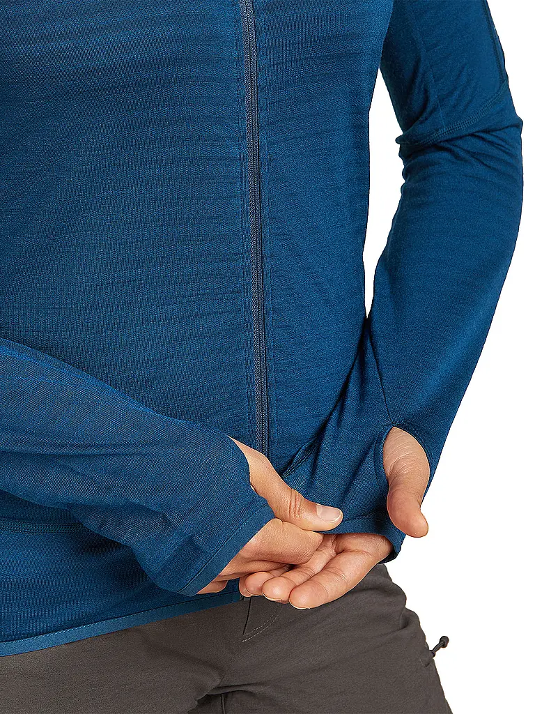 ICEBREAKER | Chaqueta polar de mujer Real Fleece 300 Merino |