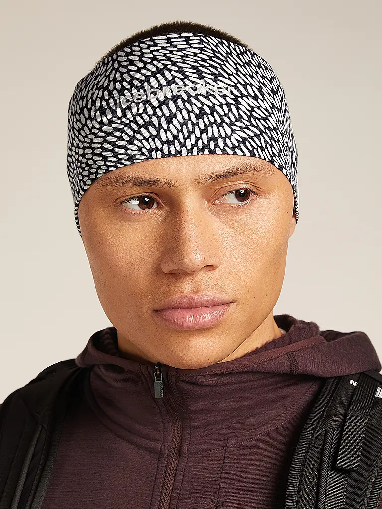 ICEBREAKER | Cinta para la cabeza Flock 200 Merino Snow |