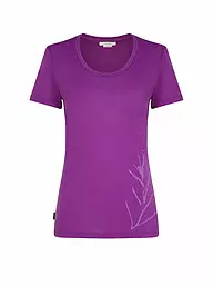 ICEBREAKER | Damen Funktionsshirt Panax 150 Tech | Lila