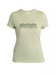 ICEBREAKER | Damen Funktionsshirt Merino 150 Tech Lite III Contour | Verde claro