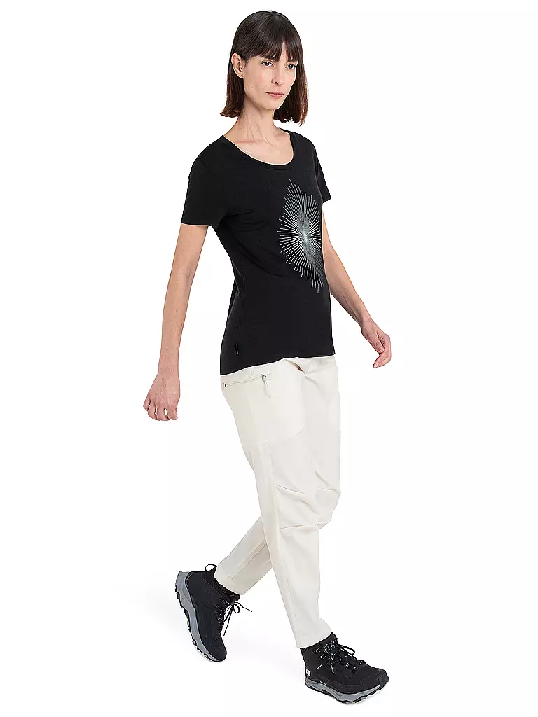ICEBREAKER | Damen Funktionsshirt Merino 150 Tech Lite III | Negro