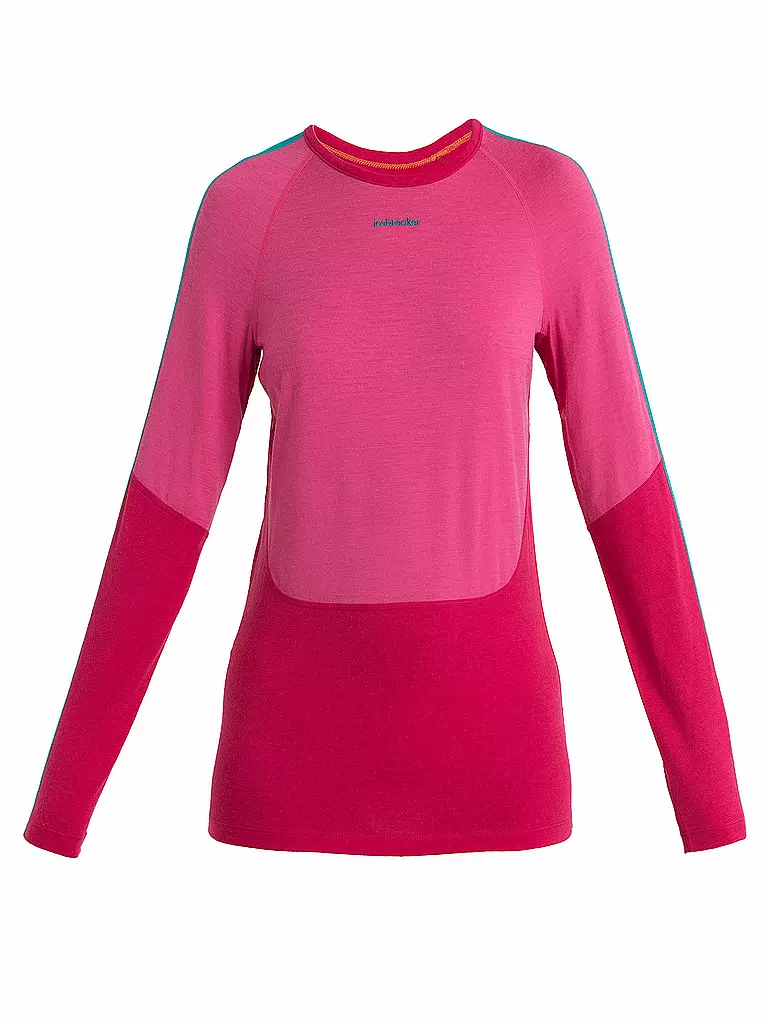 ICEBREAKER | Damen Funktionsshirt Merino 200 Sonebula | Fucsia