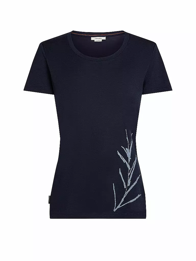 ICEBREAKER | Damen Funktionsshirt Panax 150 Tech | Azul oscuro