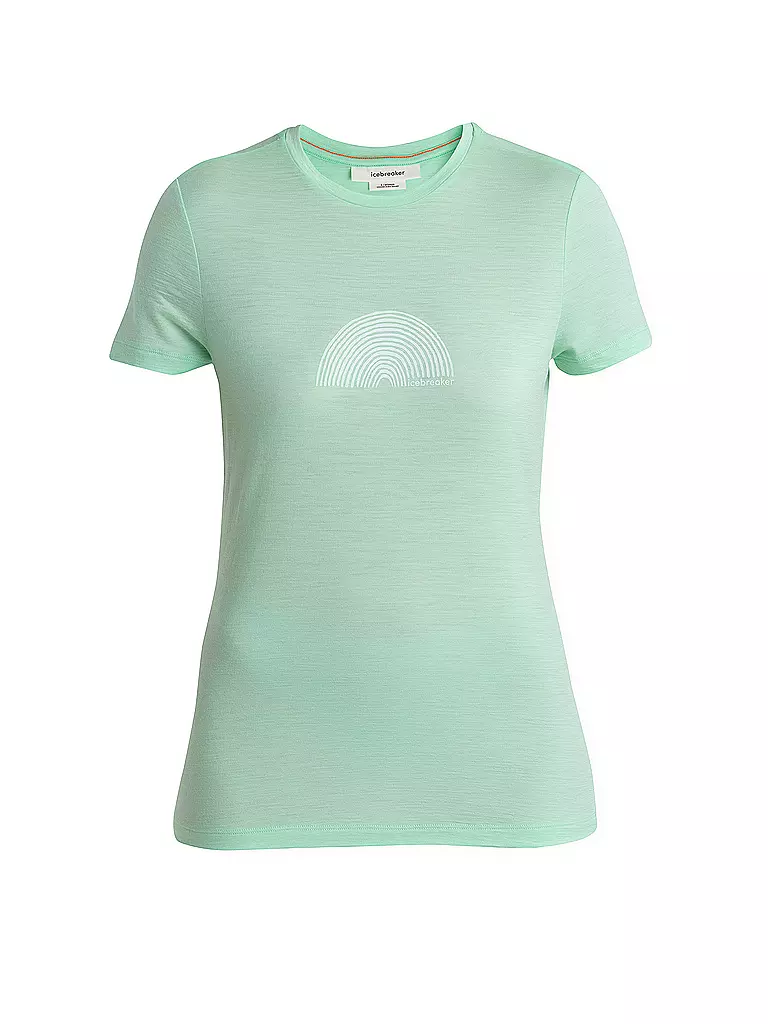ICEBREAKER | Damen Funktionsshirt Shie 150 Tech Lite3 | Verde claro