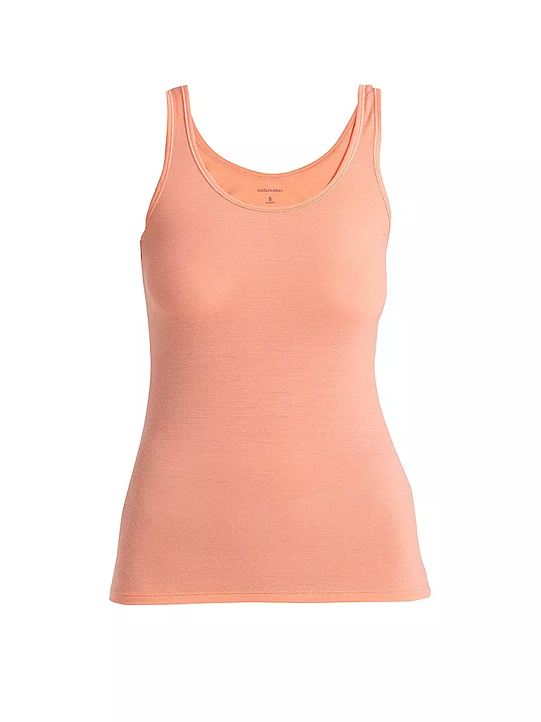 ICEBREAKER | Damen Tank 150 Merino Siren | Coral