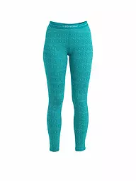 ICEBREAKER | Damen Unterzieh Tight Merino 260 Vertex Long | Menta