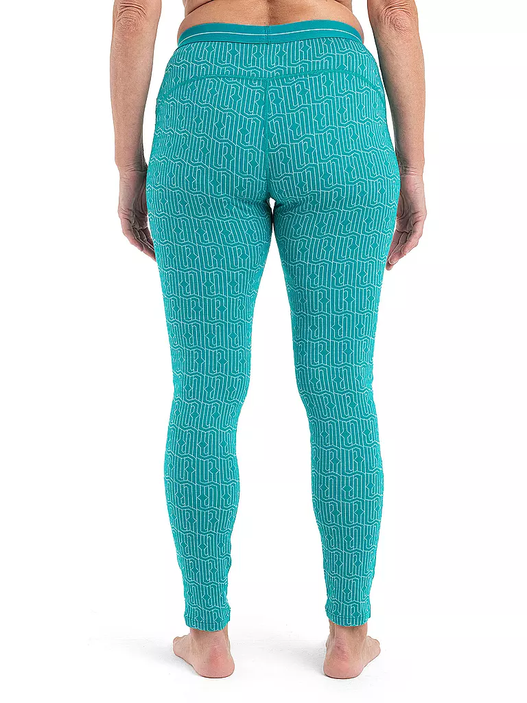 ICEBREAKER | Damen Unterzieh Tight Merino 260 Vertex Long | Menta