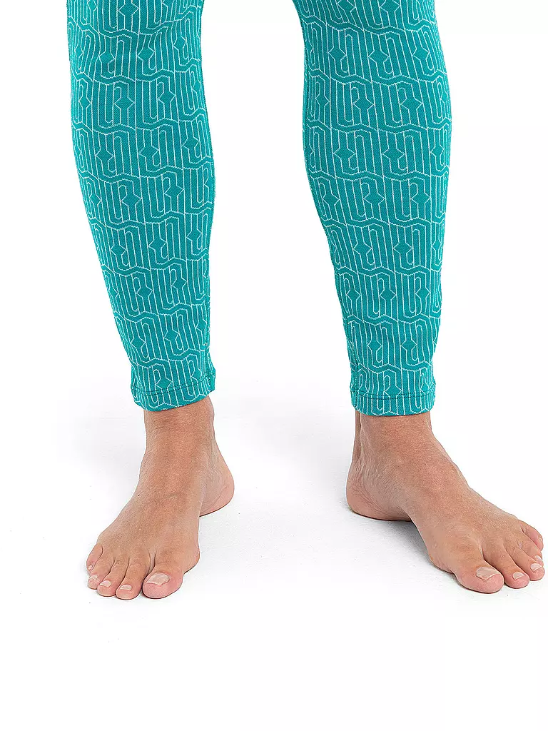 ICEBREAKER | Damen Unterzieh Tight Merino 260 Vertex Long | Menta