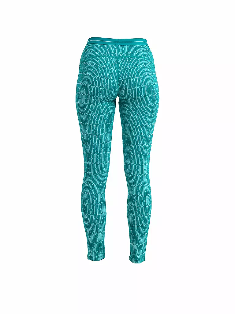 ICEBREAKER | Damen Unterzieh Tight Merino 260 Vertex Long | Menta