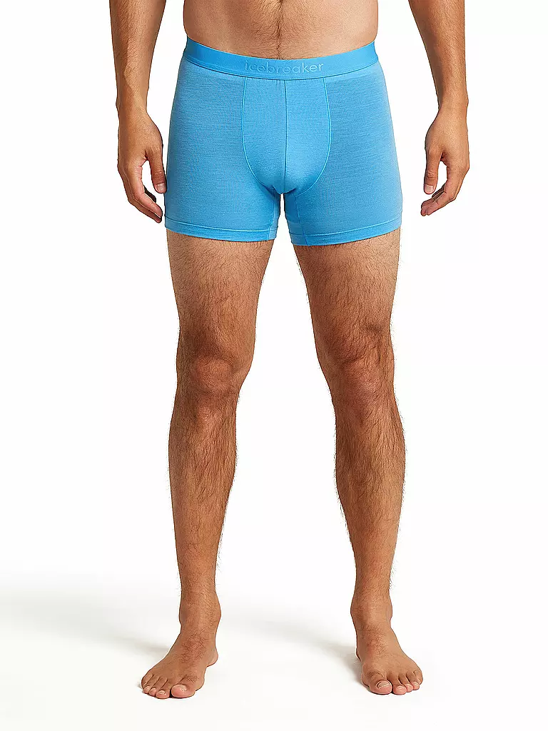 ICEBREAKER | Herren Boxershort Anatomica 125 Cool | Azul