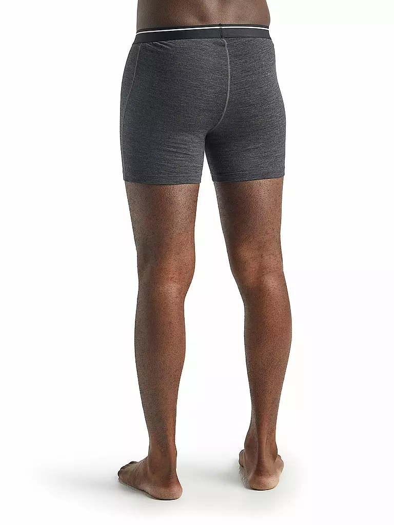 ICEBREAKER | Herren Boxershort Merino Anatomica | Gris