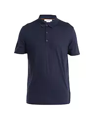 ICEBREAKER | Herren Funktionspolo Merino 150 Tech Lite3 | Azul oscuro