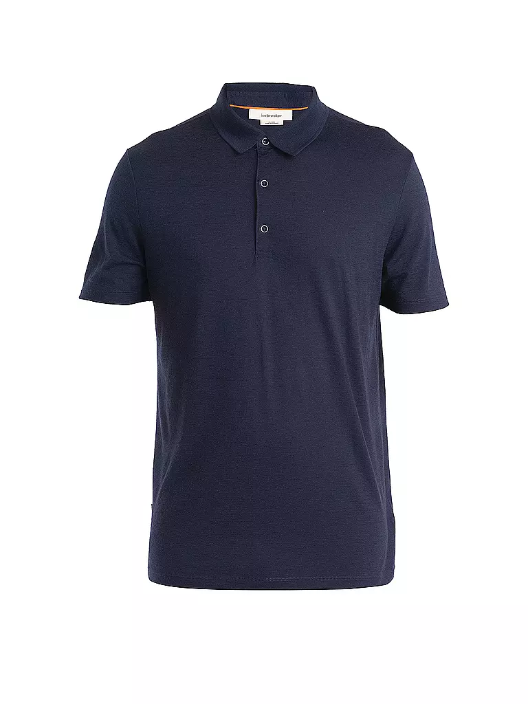 ICEBREAKER | Herren Funktionspolo Merino 150 Tech Lite3 | Azul oscuro