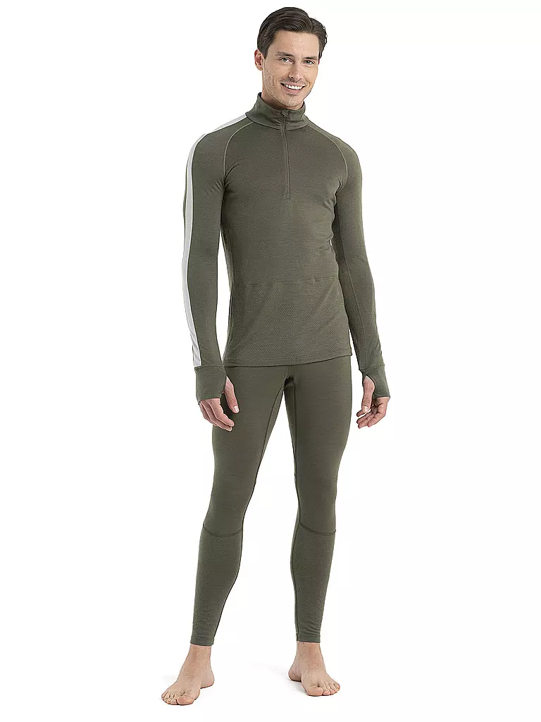 ICEBREAKER | Herren Funktionsshirt 200 ZoneKnit™ Merino | Oliva