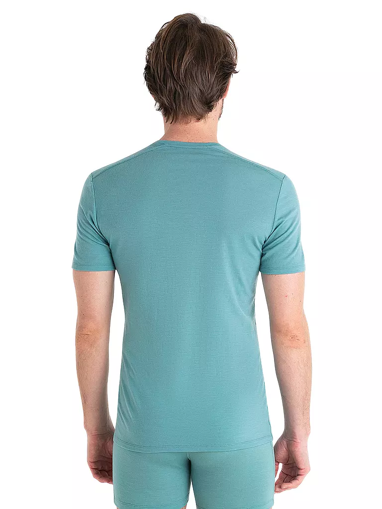 ICEBREAKER | Herren Funktionsshirt Anatomica Crewe BF 150 | Petróleo